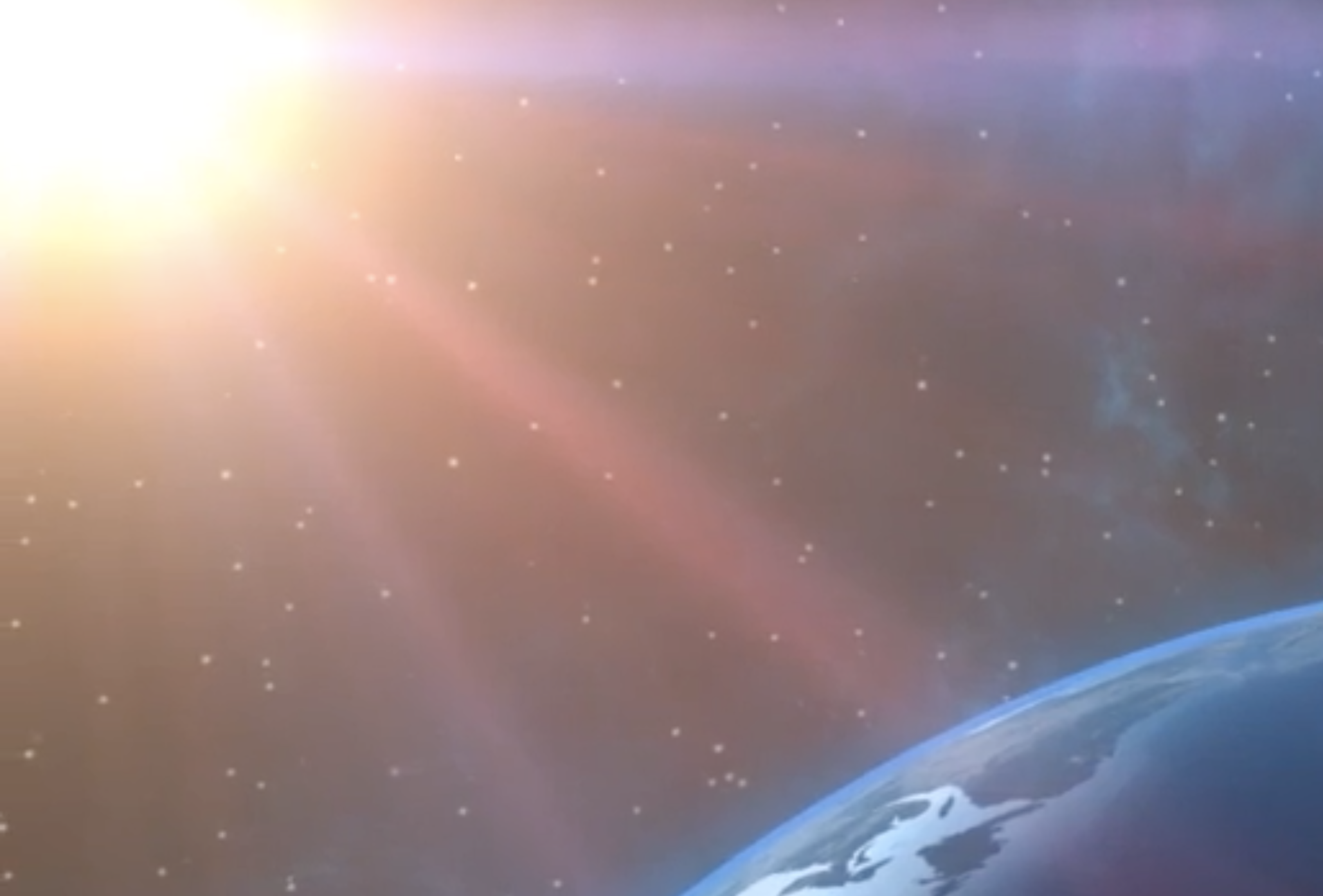 Oxford Space Spot Grab sun shining on the world
