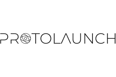 Protolaunch space rocket propulsion logo